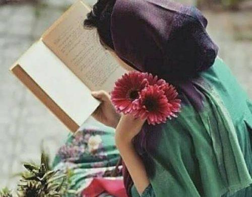عکس دختر چادری در طبیعت