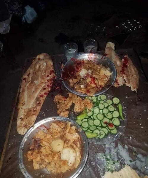 عکس سفره های افطاری