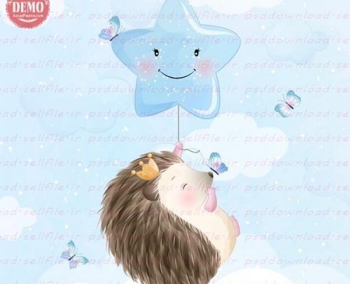 عکس جوجه آبی