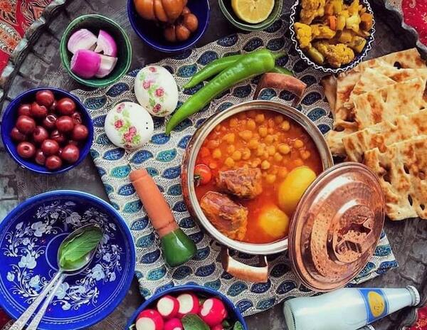 عکس بهترین غذا برای ماه رمضان