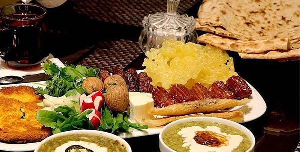 عکس بهترین غذا برای ماه رمضان