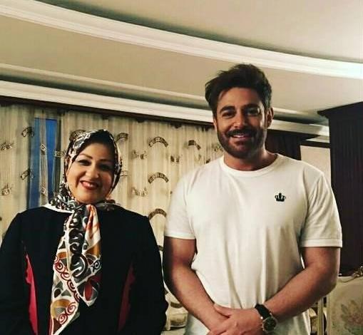 عکس محمد رضا گلزار با زنش