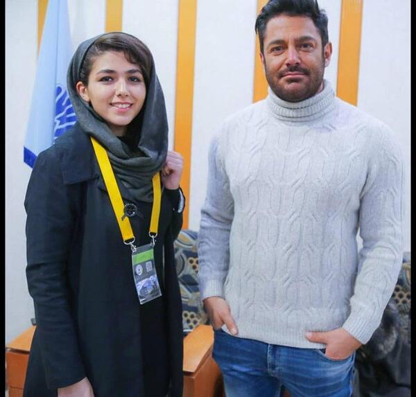 عکس محمد رضا گلزار با زنش