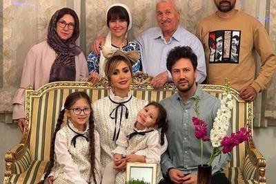 عکس محمد رضا گلزار با زنش