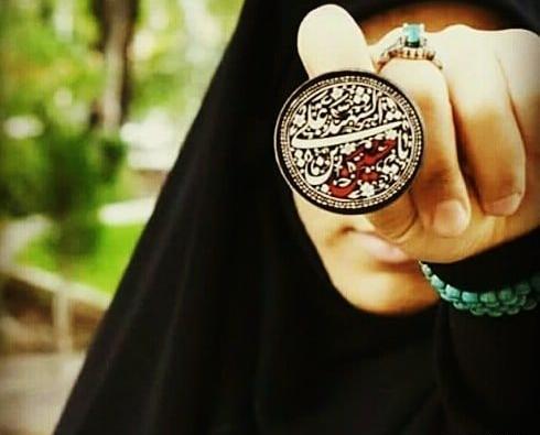 عکس دختر چادری