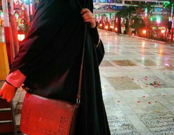 عکس دختر چادری