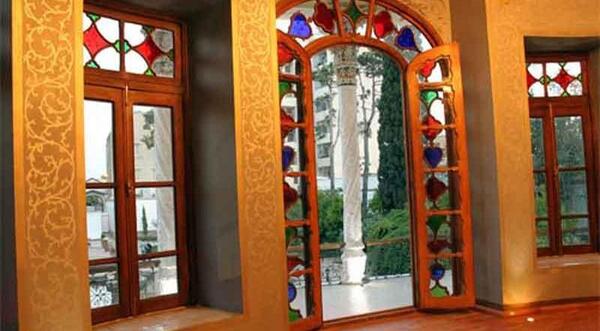 عکس داخل عمارت شاپوری