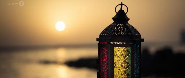 عکس طلوع ماه رمضان