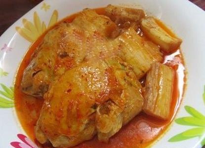 عکس سبزی مرغ ترش