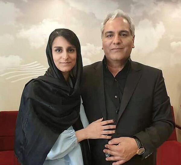 عکس گلزار با همسر فرهاد مجیدی