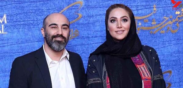 عکس گلزار با همسر فرهاد مجیدی