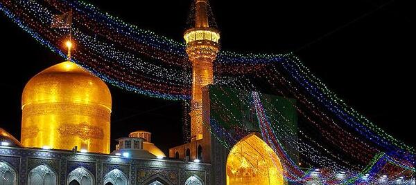 عکس نوشته دلم شکسته یا امام رضا