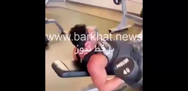 عکس محمدرضا گلزار در باشگاه