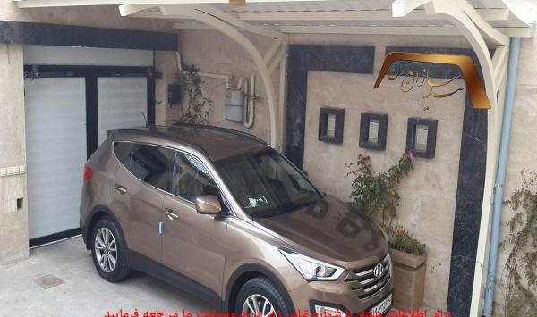 عکس سانتافه قهوه ای