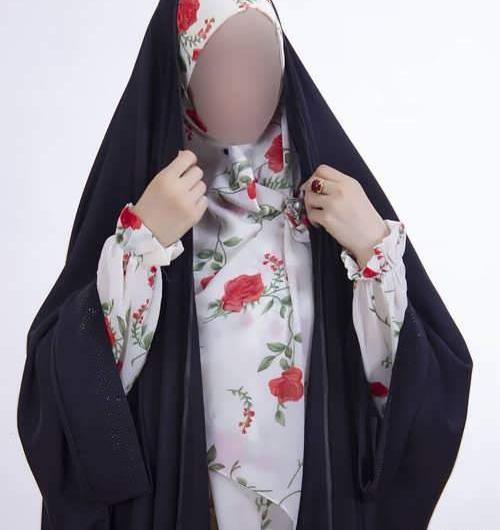 عکس دختر چادری ست