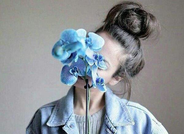 عکس آبی دخترانه