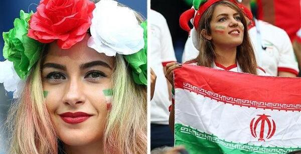 عکس زنان در جام جهانی