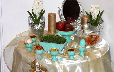 عکس سبز سفره هفت سین
