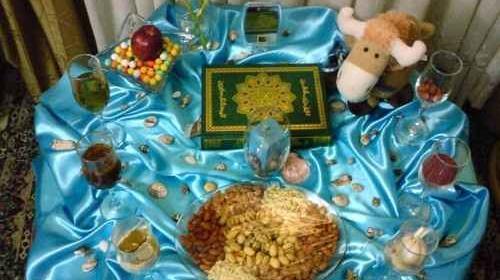 عکس سبز سفره هفت سین
