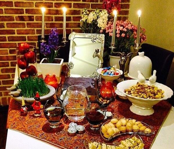 عکس سبز سفره هفت سین
