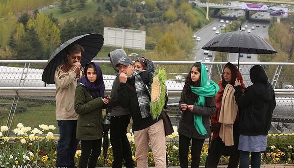 عکس سیزده بدر در طبیعت