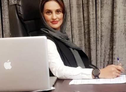 عکس خانم جمالی مسئول امور قراردادها