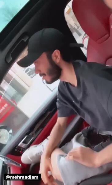 عکس عروسی دنیا جهانبخت و مهراد جم