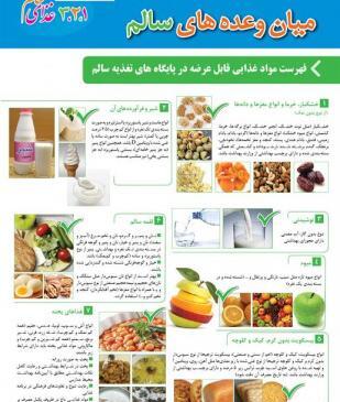 عکس میان وعده سالم