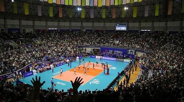 عکس ورزشگاه والیبال ایران