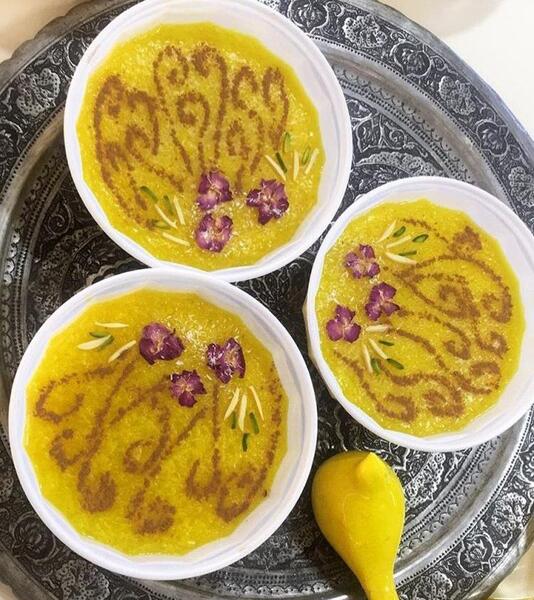 عکس تزیین سفره افطار برای مهمان