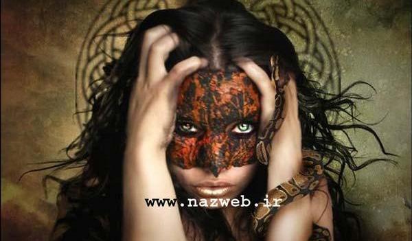 عکس دختر هنری