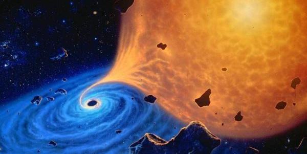 عکس سیاه چاله فضایی