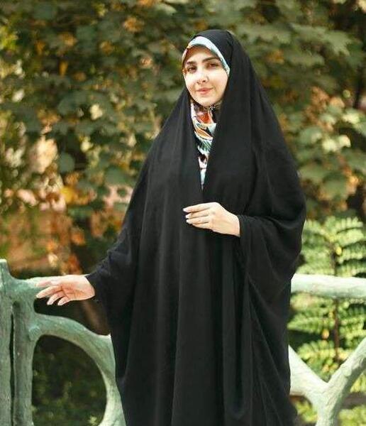 عکس چادر قجری نگین دار