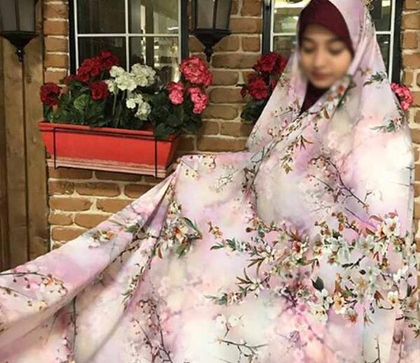 عکس چادر قجری نگین دار