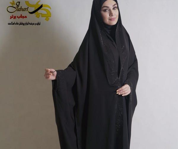 عکس چادر قجری نگین دار