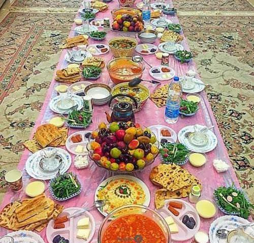 عکس پروفایل سفره افطاری