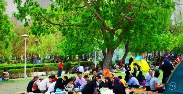 عکس سیزده بدر مبارک رفیق
