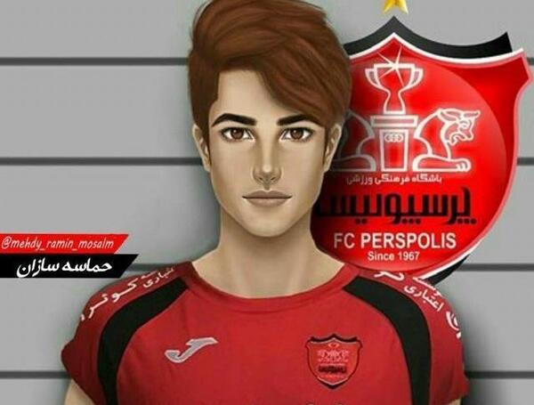 عکس شیر بغل پرسپولیس