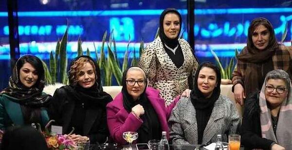 عکس سفره افطار بازیگران