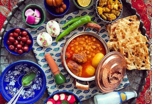 عکس غذا قرمز