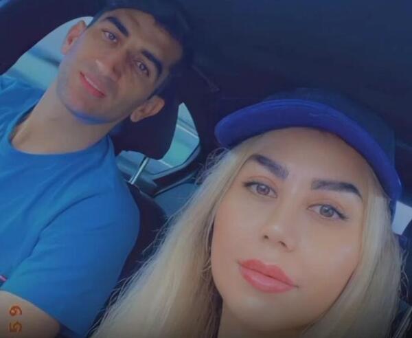 عکس دنیا و همسرش