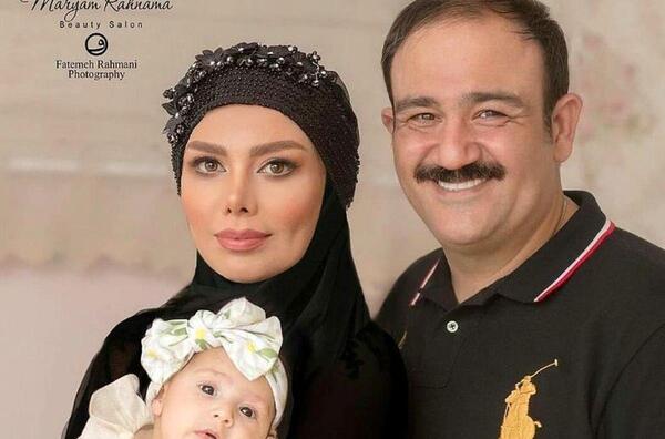 عکس دنیا و همسرش