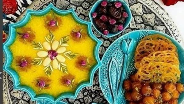 عکس سفره ی افطار زیبا