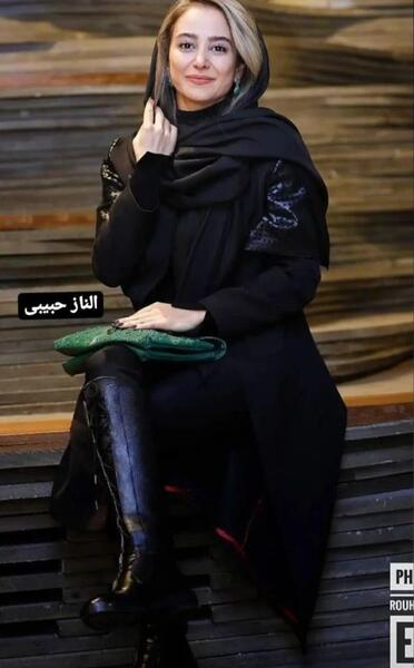 عکس الناز سیاه