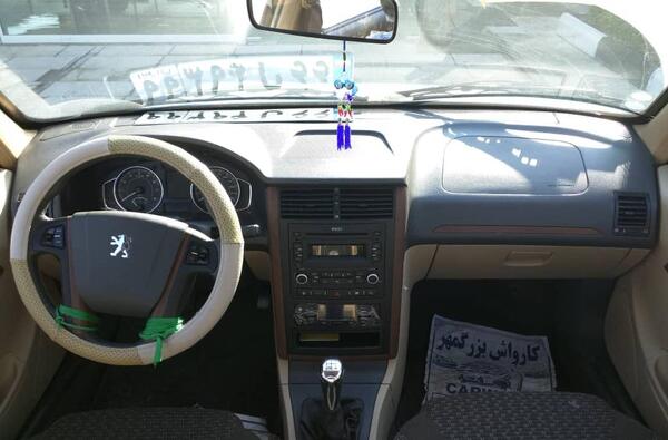 عکس داشبورد جدید پژو 405