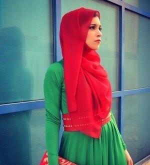 عکس سبز و سفید و قرمز