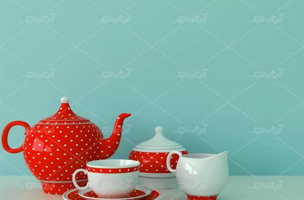 عکس سبز و سفید و قرمز