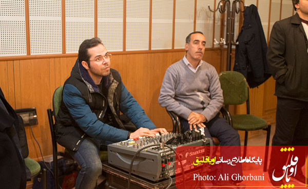 عکس آقای قلمبر رادیو صبا