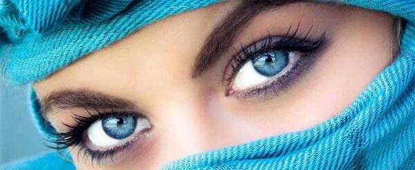 عکس رنگ چشم سبز عسلی
