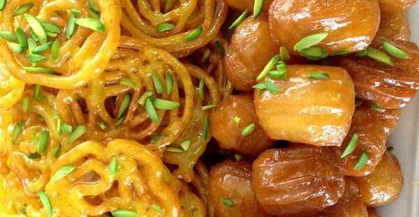عکس دختر زولبیا و بامیه